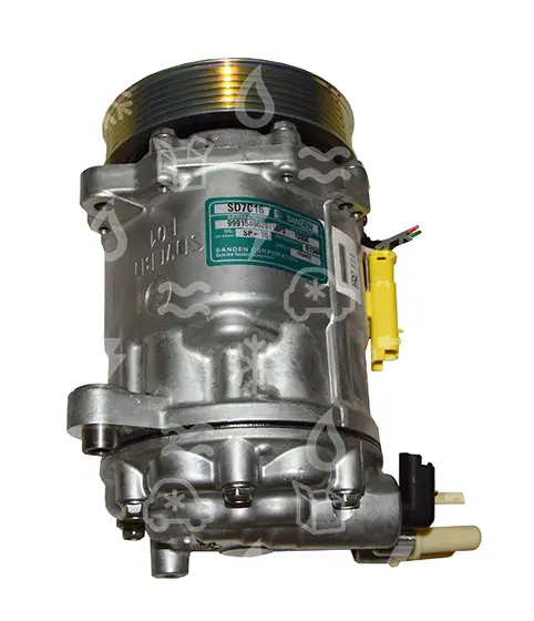 kompresor SANDEN 7C16, řemenice 119 mm - PV6, 12V, OEM 1303, 1314, 1326...